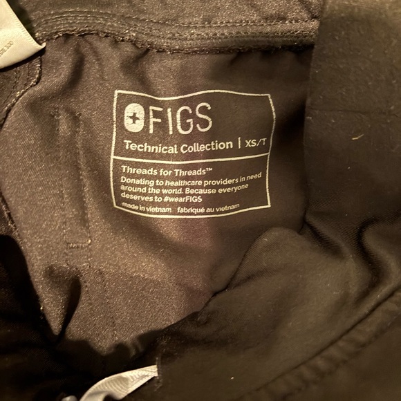 Figs Black Joggers technical collection XS - Picture 3 of 5